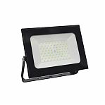 Прожектор светодиодный IN HOME СДО-7 100 Вт, IP65, 6500К, черный