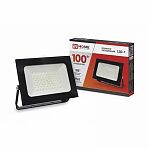Прожектор светодиодный IN HOME СДО-7 100 Вт, IP65, 6500К, черный