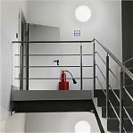 Светильник светодиодный герметичный IN HOME СПП ОAД-2065-КРУГ, 20Вт, 6500К, с оптико-акустическим датчиком, IP65, белый