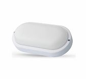 Светильник светодиодный Ultraflash LBF-0412 C01, влагозащищённый, 12 Вт IP65 4000К, овал