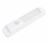 Светильник линейный Uniel ULM-F47-0,9W/4500K/3AA SENSOR IP20 WHITE, бесконтактный выключатель