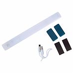 Светильник Uniel ULM-F60-1W/4000K/RECH SENSOR IP20 WHITE с датчиком движения