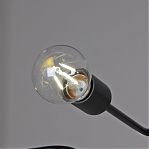 Светильник потолочный Illumico IL2000-8C-05 BK, Е27, 60 Вт, 8 ламп, черный