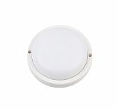 Светильник светодиодный Volpe ULW-Q227, 18W, 6500К, IP65, влагозащищенный, круглый, белый