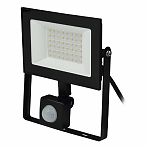 Прожектор светодиодный Uniel ULF-F62 Sensor UL-00007126, 50 Вт, IP54, датчик движения, 6500К, черный