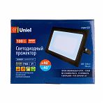 Прожектор светодиодный Uniel ULF-F21, UL-00007367, 100W, 6500K, IP65, черный