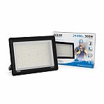 Прожектор светодиодный Gauss Elementary G2, GFD00301, 300W, 24000lm, IP65, 6500К, черный