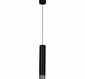 Светильник точечный Reluce 16008-0.9-001LD GU10 BK подвесной 12 Вт, металл, акрил, черный