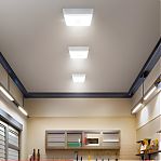 Светильник светодиодный IN HOME СПБ-2Д-КВАДРАТ с датчиком, 10 Вт, длина 170 мм,  4000К нейтральный белый свет