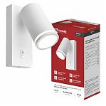 Светильник настенный IN HOME NOTA P1хGU10-NL-WH под лампу 4690612060217, с выключателем, белый