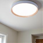 Светильник светодиодный AMBRELLA FZ1320 GR/LWD IP20, 41 Вт, дерево, пульт ДУ, 3000-6400K теплый-холодный свет