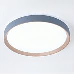 Светильник светодиодный AMBRELLA FZ1320 GR/LWD IP20, 41 Вт, дерево, пульт ДУ, 3000-6400K теплый-холодный свет