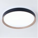 Светильник светодиодный AMBRELLA FZ1326 BK/LWD IP20, 60 Вт, дерево, пульт ДУ, 3000-6400K теплый-холодный свет