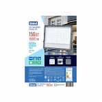 Прожектор светодиодный Uniel ULF-F52D, 150W, дневной свет 6500K, IP65, угол 90 градусов, серый