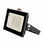 Прожектор светодиодный General GTAB-20-IP65-6500-S, 20 Вт, 6500К, IP65, датчик движения, черный