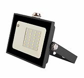 Прожектор светодиодный General GTAB-20-IP65-6500-S, 20 Вт, 6500К, IP65, датчик движения, черный