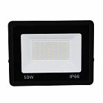 Прожектор светодиодный Reluce 54001-9.2-001OL LED50W BK, IP66, 6500K, 8000 Лм