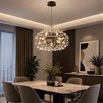 Светильник потолочный Illumico IL5004-8PPA-26 GD BOND, G9, 320 Вт, 8 ламп, прозрачный