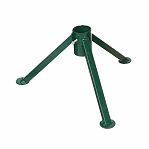 Подставка для Елки, диаметр отверстия 50 мм, 3 ножки, высота 180 мм, металл, не разборная, цвет зеленый