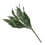 Цветок искусственный декоративный Ветвь, зеленый, 40 см