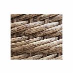 Корзина декоративная под Елку из искусственного ротанга, диаметр 485 мм, высота 297 мм
