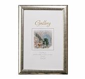 Фоторамка Gallery 5068698 20х30 см, пластик, пластиковый экран, серебристый