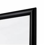 Фоторамка Miram 642077-6 15х20 см, пластик, пластиковый экран, черная