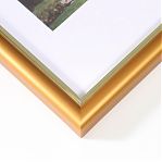 Фоторамка Keep memories Гамма 9467465 21х30 мм, пластик, стекло, матовое золото
