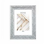 Фоторамка Miram 651629-6 15х21 см, пластик, пластиковый экран, серебристая