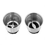 Кофемолка электрическая BRAYER BR1181 серебристая, 200 Вт