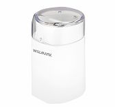 Кофемолка электрическая Willmark WCG-215, белая, 180 Вт