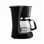 Кофеварка капельная Willmark WCM-1255D, съёмный фильтр, черная, 750 мл, 750 Вт