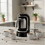 Кофеварка электрическая Brayer BR1145, сетевая, черная, 500 мл, 800 Вт