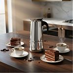 Кофеварка гейзерная Mallony Italia 104760, 12 порций, для приготовления кофе, 0.6 л