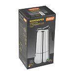 Кофеварка гейзерная Mallony Italia 104760, 12 порций, для приготовления кофе, 0.6 л
