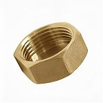 Заглушка резьбовая ВР 3/4" внутренняя резьба, латунь, для радиаторов
