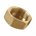 Заглушка резьбовая ВР 3/4" внутренняя резьба, латунь, для радиаторов
