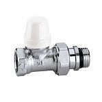 Вентиль запорный Caleffi 432503, прямой, нижний, для стальных труб, 3/4"