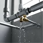 Вентиль запорный Caleffi 432503, прямой, нижний, для стальных труб, 3/4"