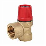 Клапан предохранительный ВР-ВР Gappo G1455.3 1/2"x3/4"x3 бара