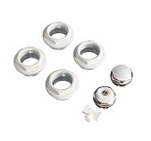 Комплект монтажный Royal Thermo RT3/4W 1х3/4" , сталь, белый