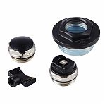 Набор присоединительный Royal Thermo RT02.1-1 1/2'' black, сталь, черный