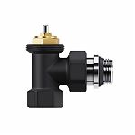Набор термостатический угловой Royal Thermo Design RATVDU11212BL, 1/2 дюйма, М30х1.5, черный