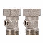 Набор нижнего подключения Royal Thermo RTE 07.0020 прямой 3/4"х3/4" евроконус
