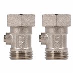 Набор нижнего подключения Royal Thermo RTE 07.0020 прямой 3/4"х3/4" евроконус