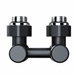 Узел нижнего подключения Royal Thermo Design НС-1701228 угловой, 1/2" х 3/4" EK, черный