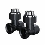 Узел нижнего подключения Royal Thermo Design НС-1701228 угловой, 1/2" х 3/4" EK, черный