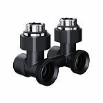 Узел нижнего подключения Royal Thermo Design НС-1701228 угловой, 1/2" х 3/4" EK, черный