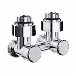 Узел нижнего подключения Royal Thermo Design НС-1701230 угловой, 1/2" х 3/4" EK, хром