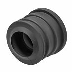 Манжета для канализации Masterprof, термоэластопласт, 25х32 мм, черная